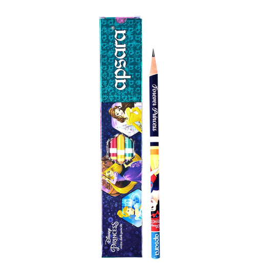 APSARA DISNEY PRINCESS EXTRA DARK PENCIL PACK OF 10PCS