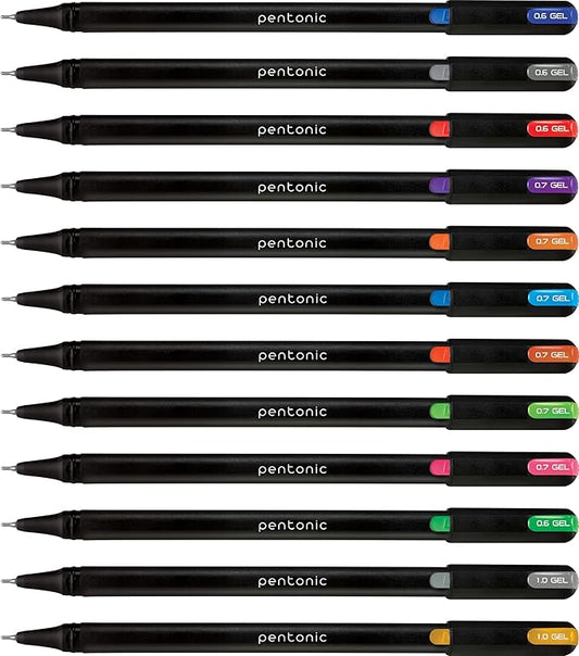 PENTONIC BALL PEN SET 12 COLOUR