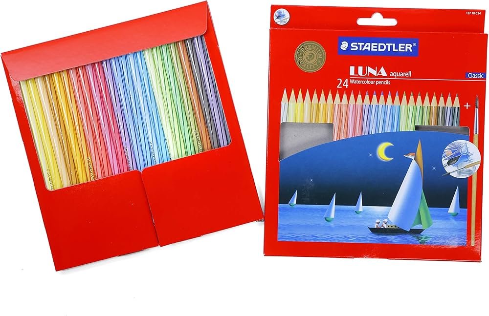 ST 137 10 C24 LUNA WATERCOLOR PENCIL 995