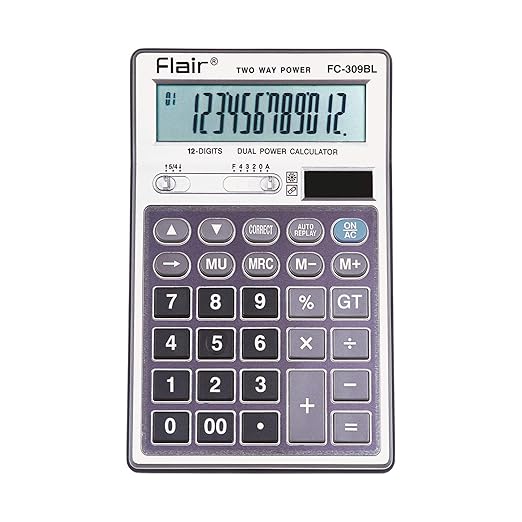 FLAIR 309BL CALCULATOR