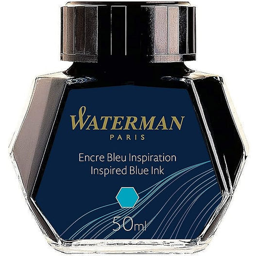 WATERMAN INK BOTTLE INSPIRED BLUE 50 ML