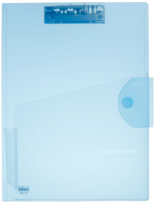 SOLO PL 304 A4 FILE FLAP TOP CLIP PL