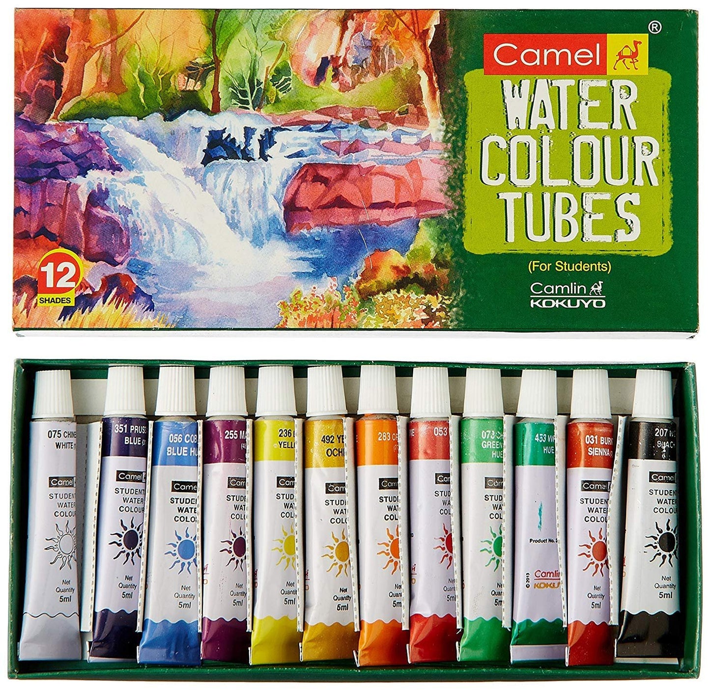 CAMEL WATER TUBES COLORS 12 SHADES