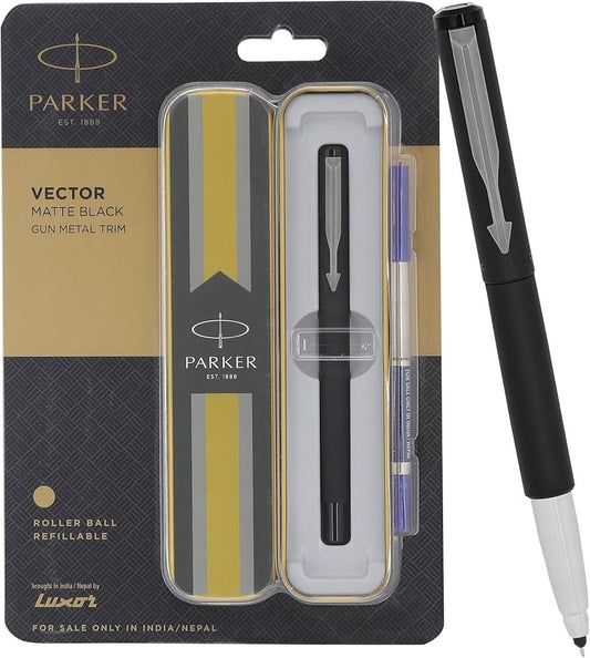 PARKER VECTOR MATTE BK GMT RB