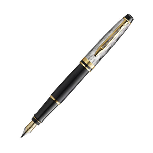 WATERMAN EXPERT PARIS SE DIX BLACK GT FOUNTAIN PEN F