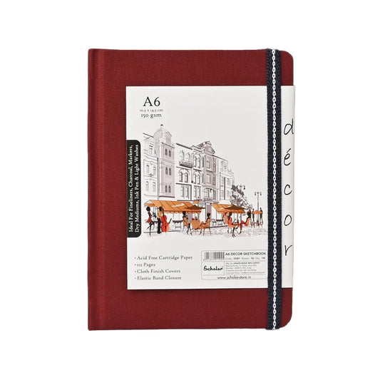 SCHOLAR DSB1 A6 DECOR SKETCH BOOK