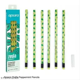 APSARA ZESTA PEPPERMINT SCENTED WRITING PENCILS PACK OF 6PCS
