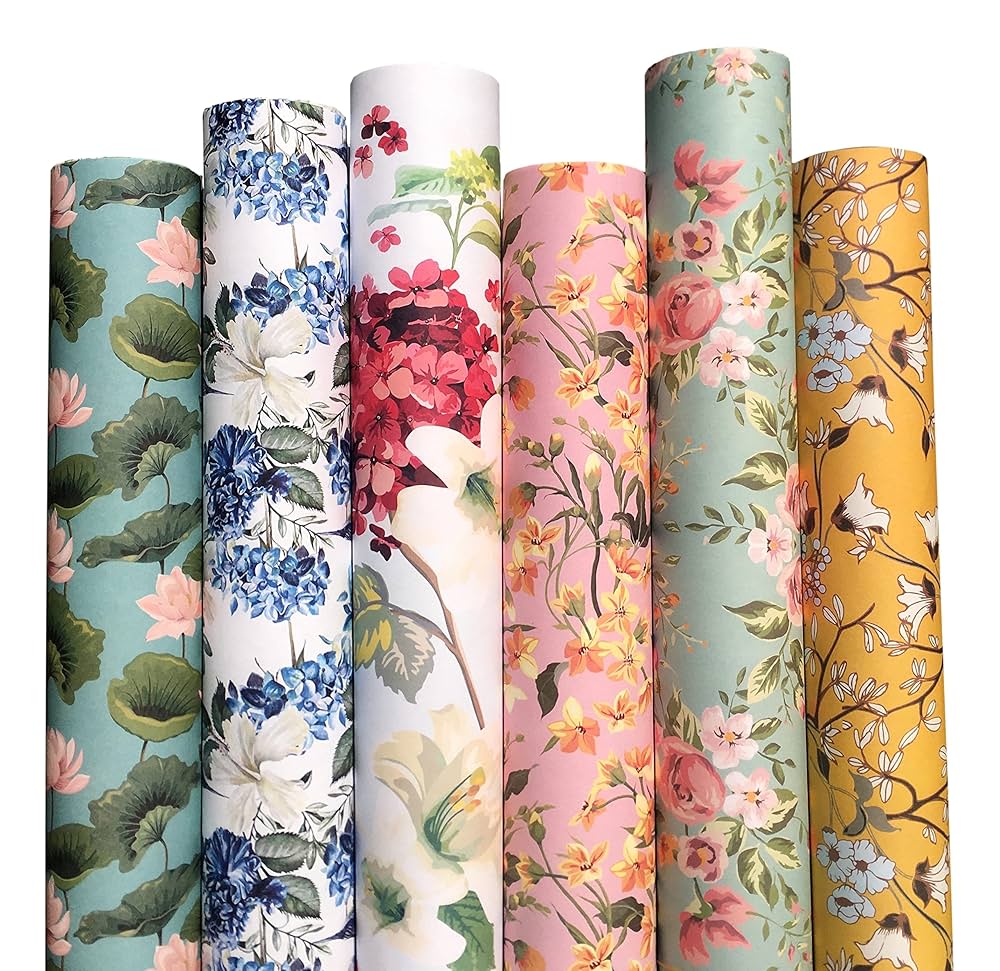 WRAPPING PAPER 90GS 1*10N PRINT ROLL 170