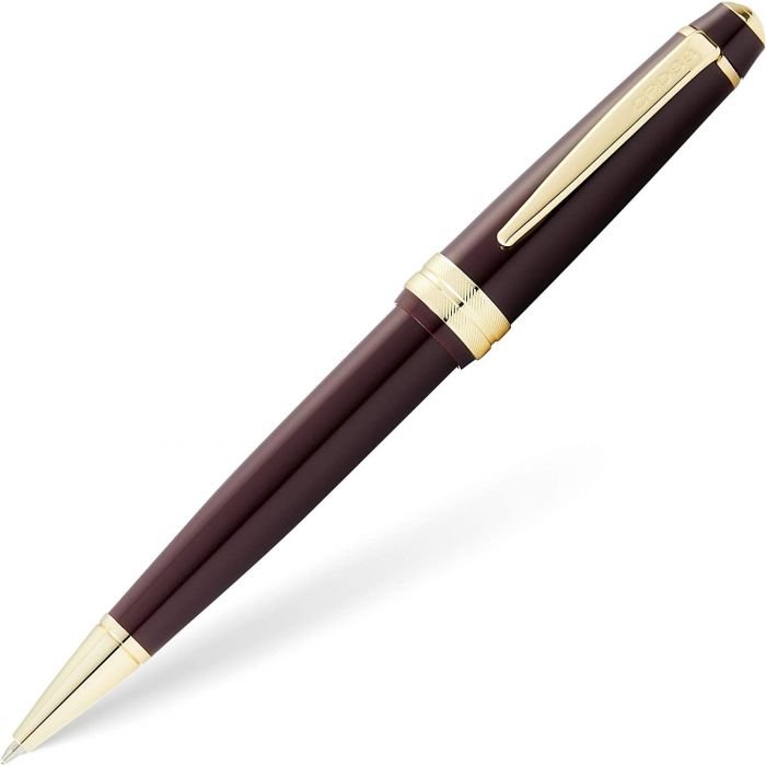 CROSS AT0742-11 BAILEY DARK RED & GOLD BALL PEN