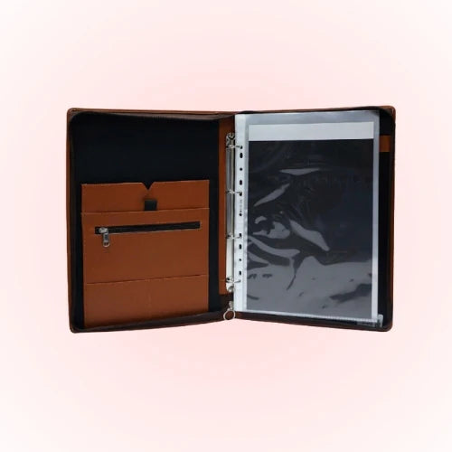 PLANFIX 9711 A4 ZIP DISPLAY FOLDER WITH 20 POCKETS