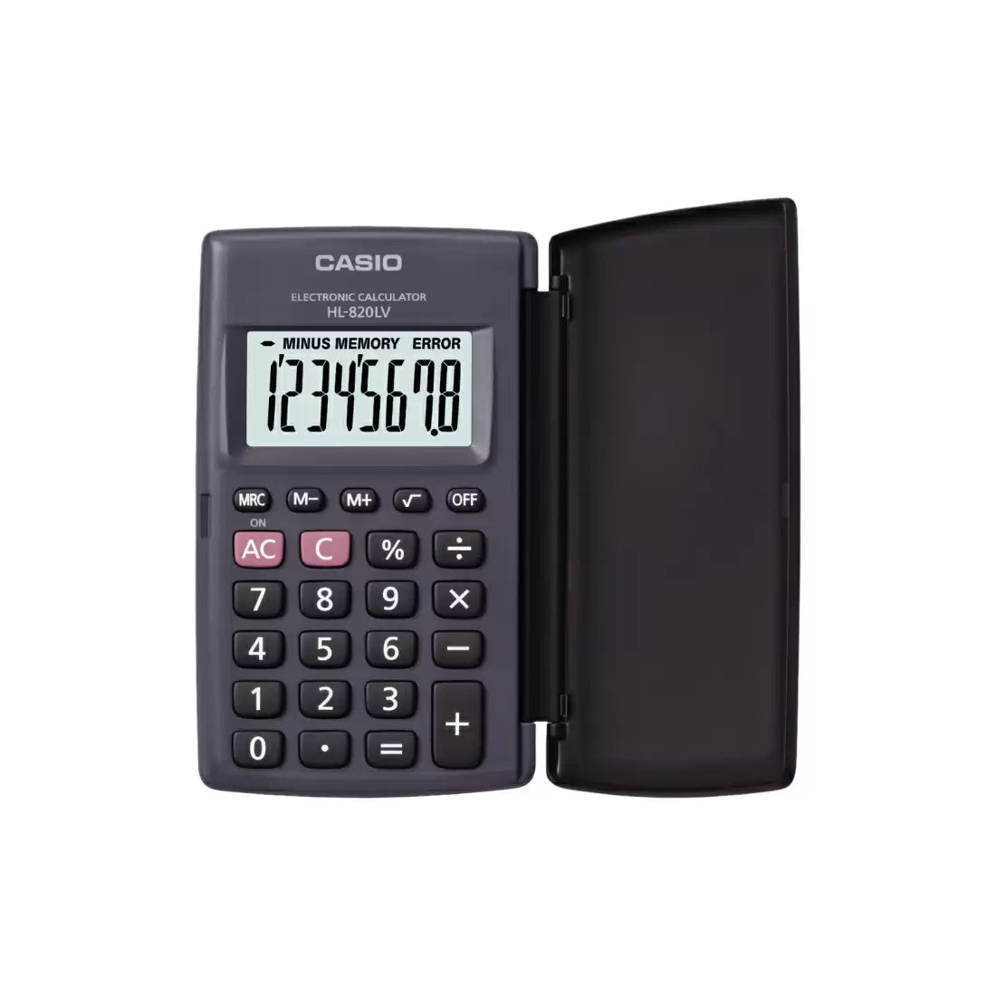 CASIO HL 820LV BLACK CALCULATOR
