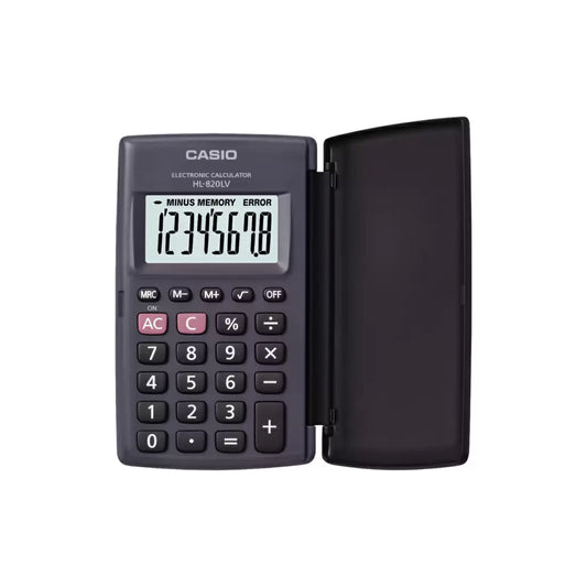 CASIO HL 820LV BLACK CALCULATOR