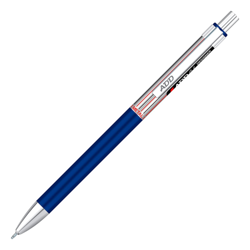 ADDGEL METAL BALL PEN BLUE INK