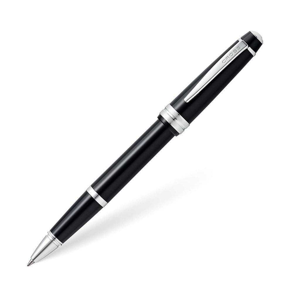 CROSS AT0745-1 BAILEY BLACK CHROME TRIM ROLLER BALL PEN