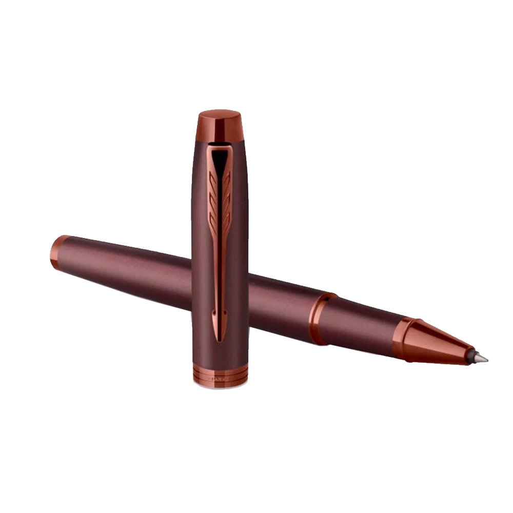 PARKER IM MONOCHROME BURGUNDY ROLLER BALL