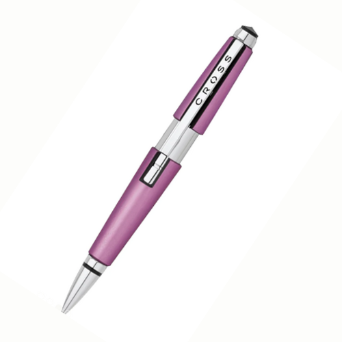 CROSS AT0555-6 EDGE PINK ROLLER BALL PEN