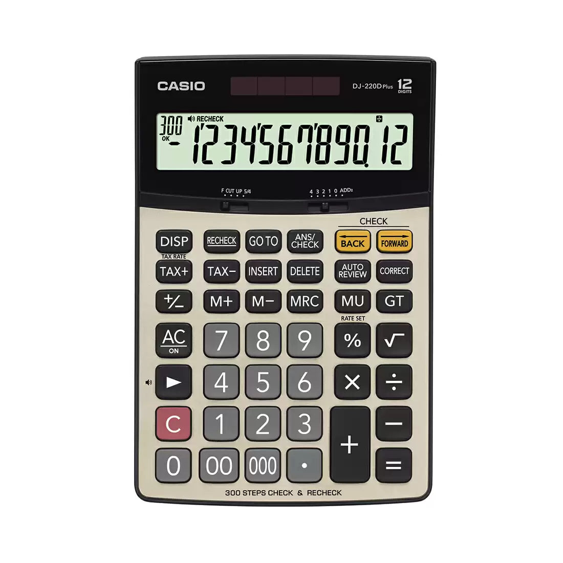 CASIO DJ 220D PLUS CALCULATOR PLUS