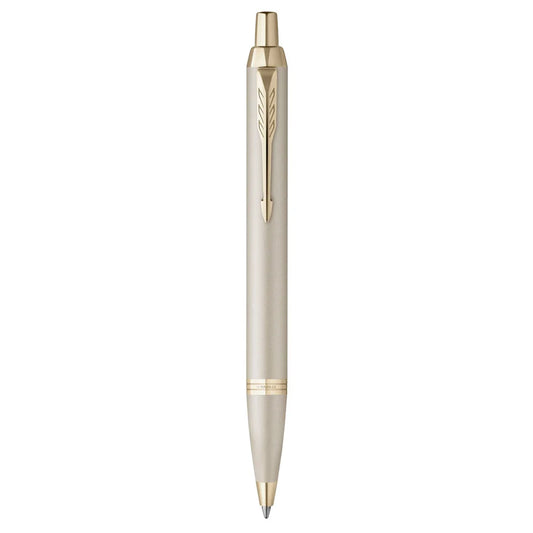 PARKER IM MONOCHROME CHAMPAGNE BALL PEN