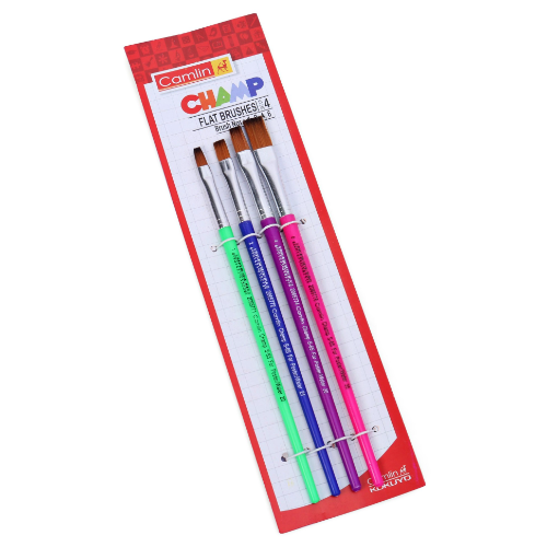 CAMLIN BRUSH SET ROUND 4PCS (SR 64)