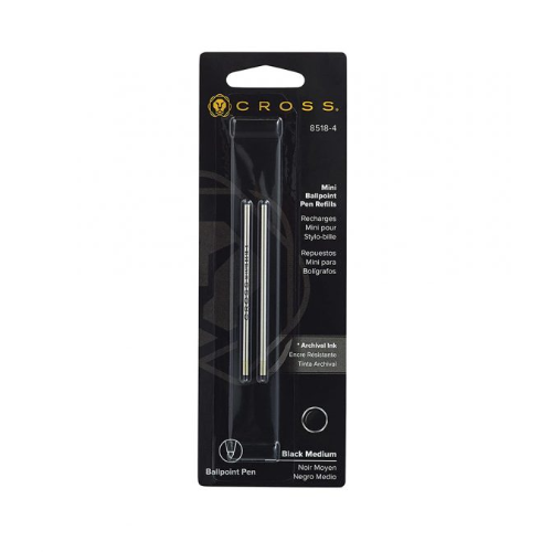 CROSS REFIL 8518-4 MINI BLACK (M) BALL PEN