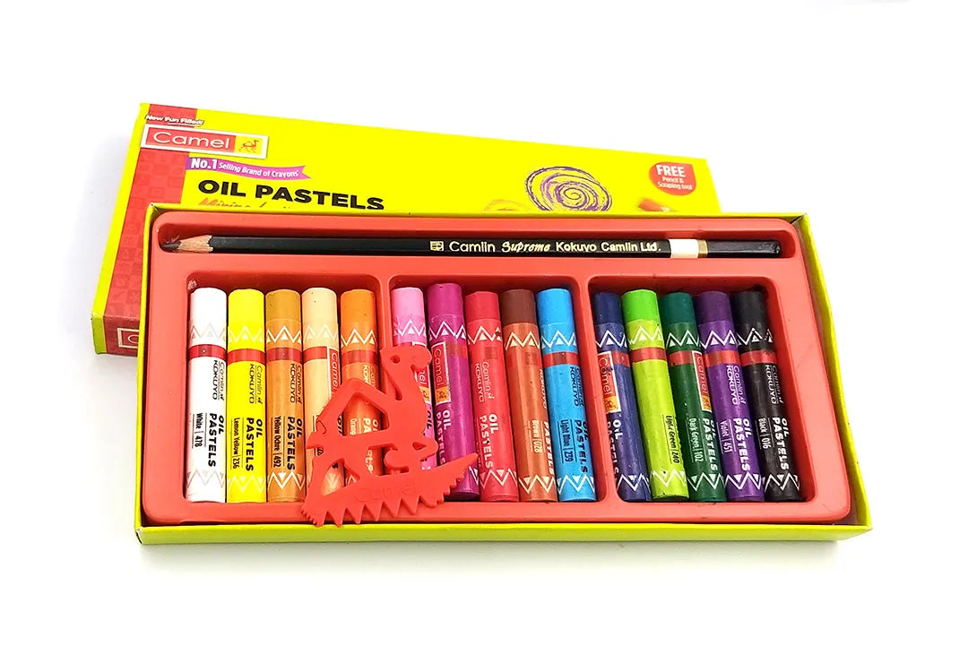CAMEL OIL PASTEL COLORS 15 SHADES