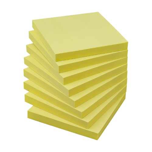 ELEPHANT 106898 3*3 STICKY NOTES YELLOW