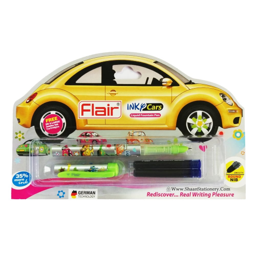 FLAIR INKY CARS FOUNTAIN PEN