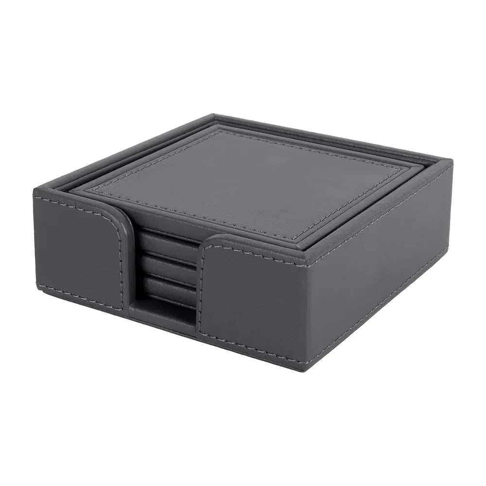 V-CUBE VCDCSS4GY COASTER SET GREY