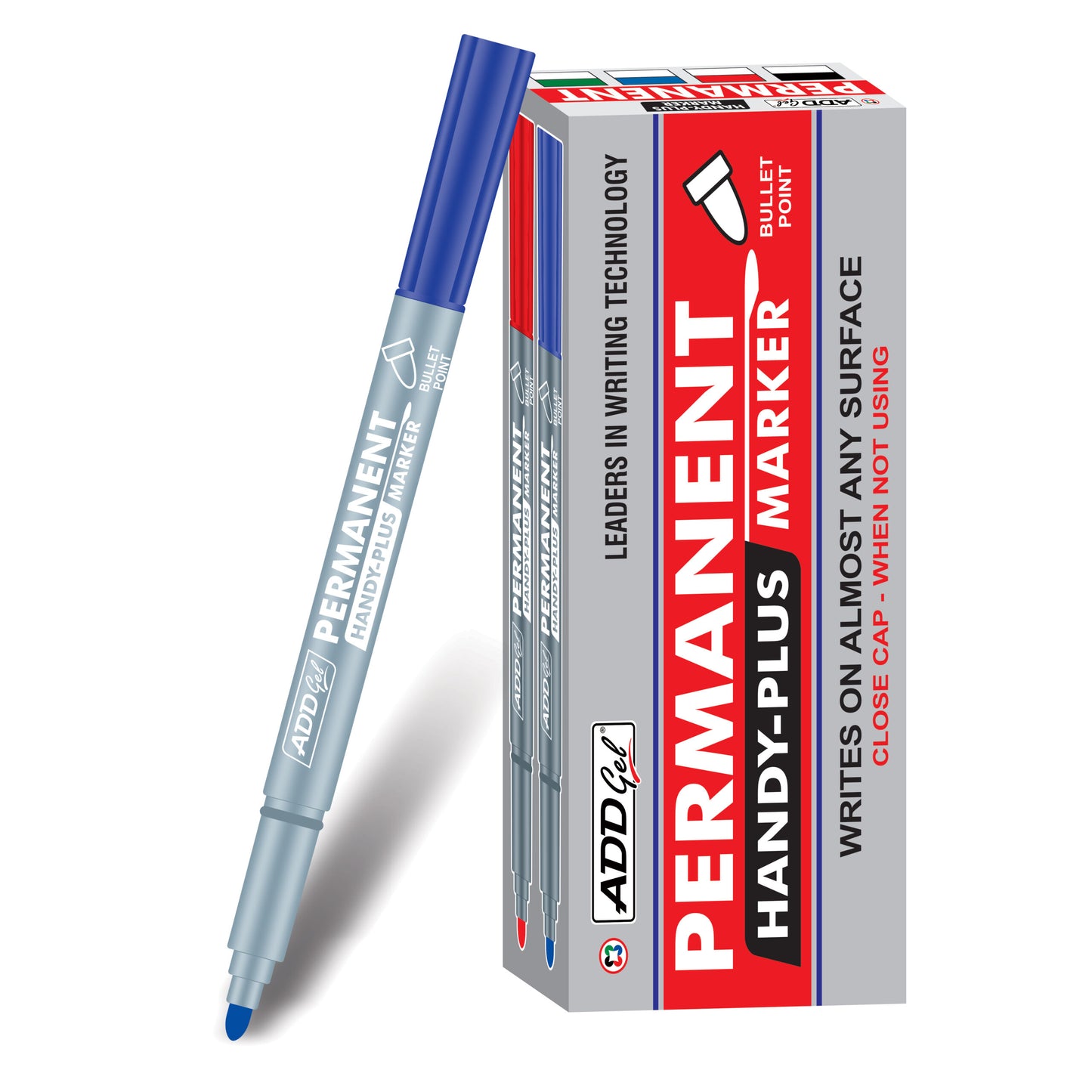 ADDGEL PERMANENT MARK-ON MARKER BLUE