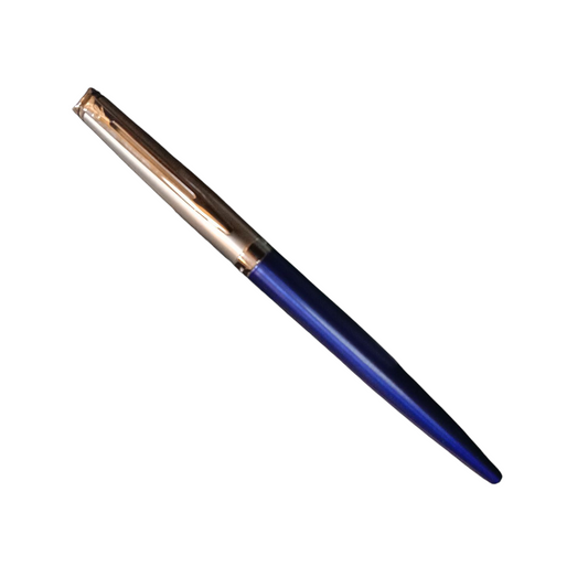 WATERMAN HEMISPHERE SANDBLASTED STEEL MATTE BLUE CT BALL PEN