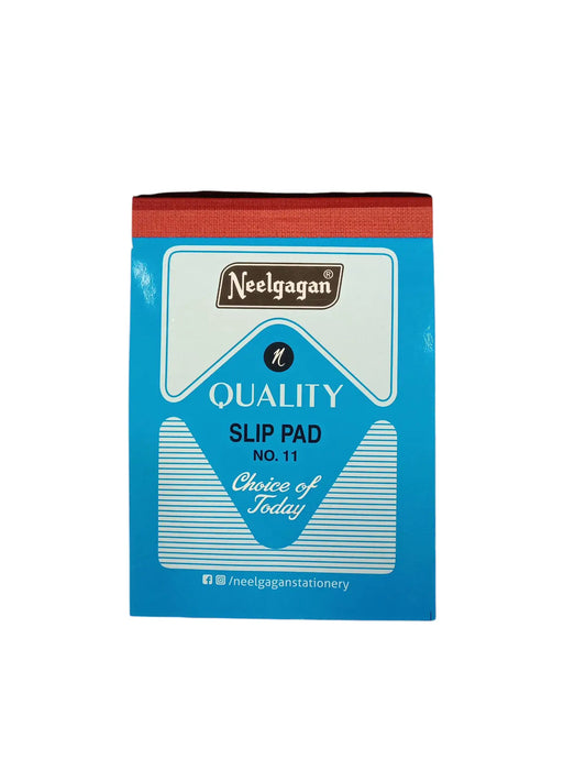 NEELGAGAN SLIP PAD NO 11 RULED