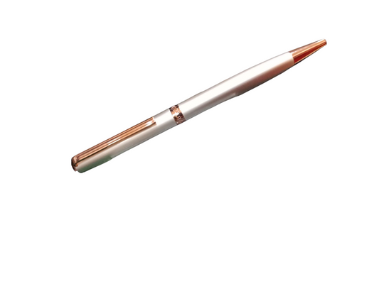 INTELLIO BP12RGP2  RHEIN WHITE ROSE GOLD BALL PEN