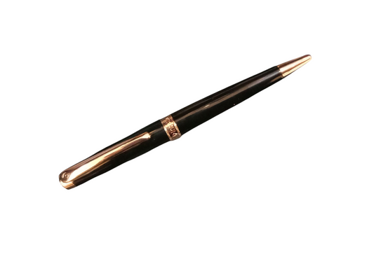 INTELLIO BP11RGP3 RENAISSANCE BLACK & ROSE GOLD BALL PEN