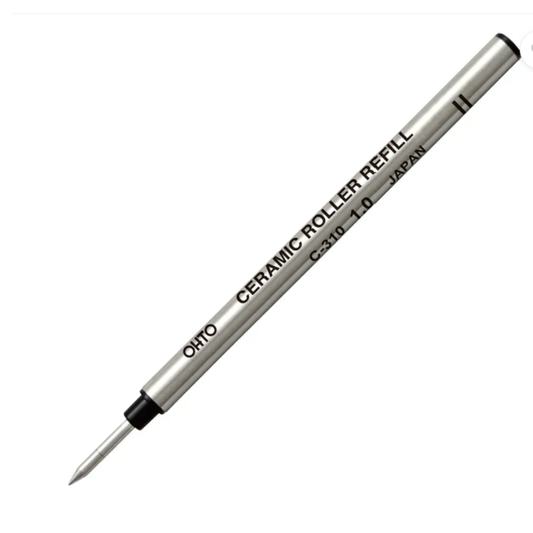 OHTO C-310 CERAMIC ROLLER BALL REFILL 1.0 BLACK