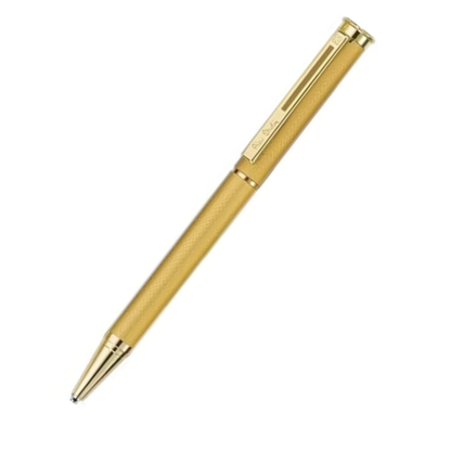 PIERRE CARDIN PEARL SATIN GOLD BALL PEN