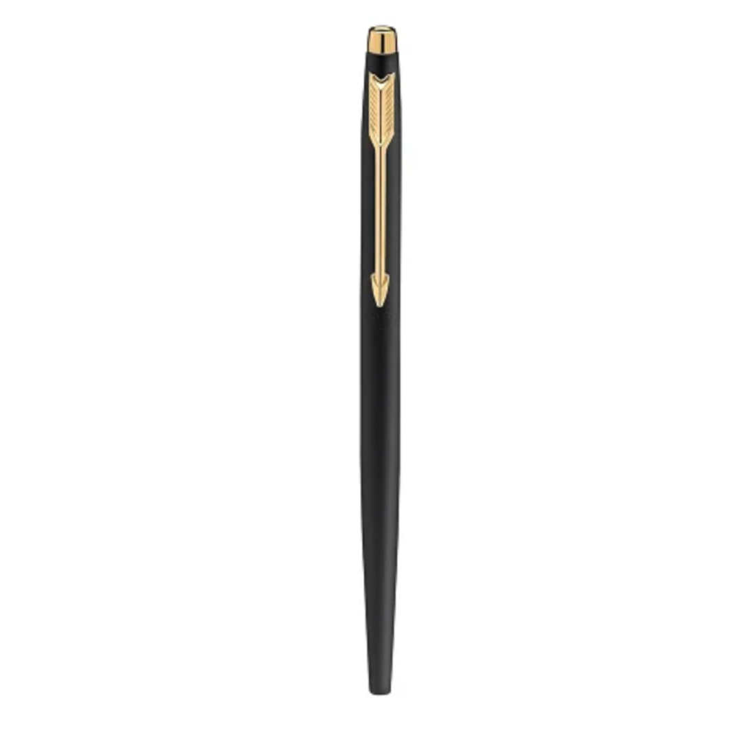 PARKER INSIGNIA CLASSIC TWIST MATTE BLACK GOLD TRIM BALL PEN