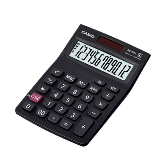 CASIO MZ 12 SA CALCULATOR
