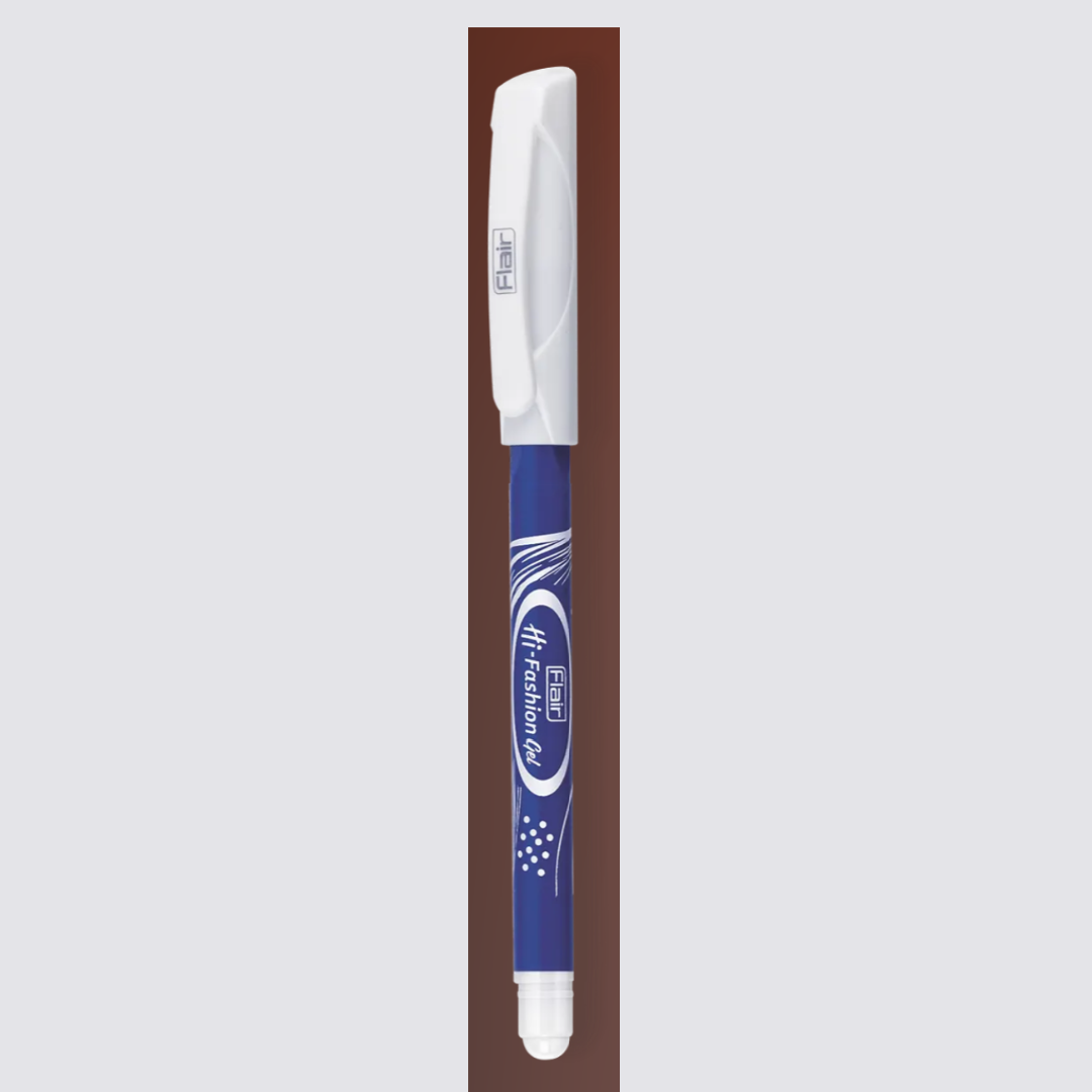 FLAIR HI FASHION GEL PEN BLUE