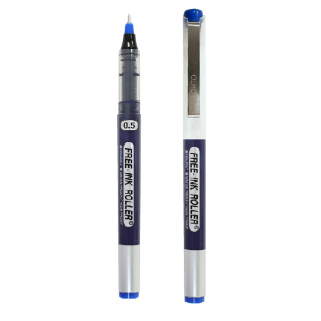 OHTO CFR 155 NP FREE INK ROLLER BALL PEN 0.5 BLUE