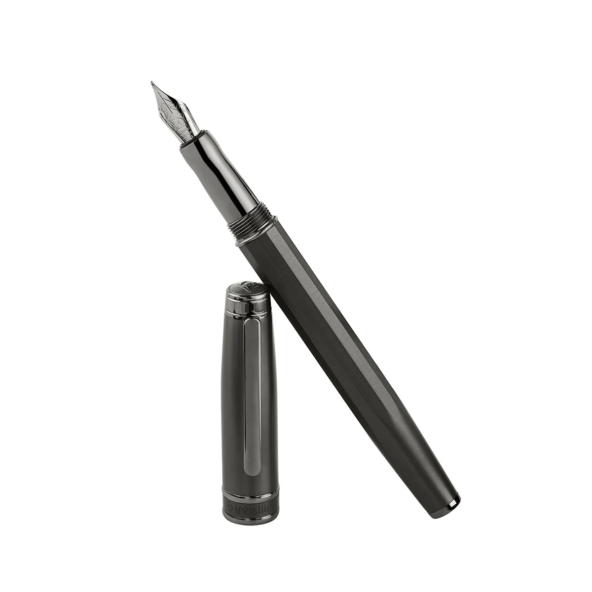 INTELLIO FP13MBP1 MYSTIQUE MYSTERY GREY FOUNTAIN PEN