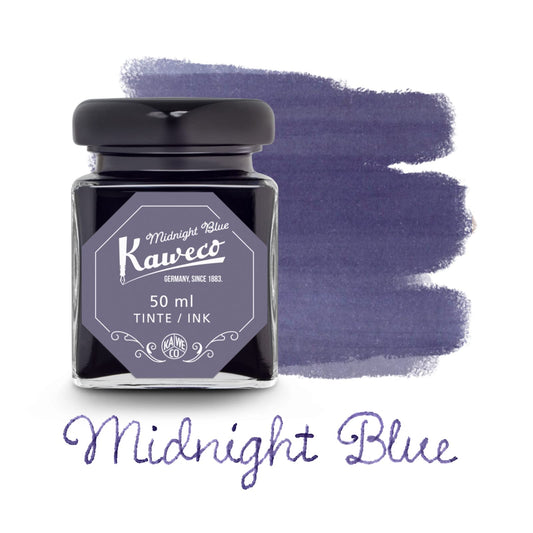 KAWECO 50ML MIDNIGHT BLUE INK BOTTLE