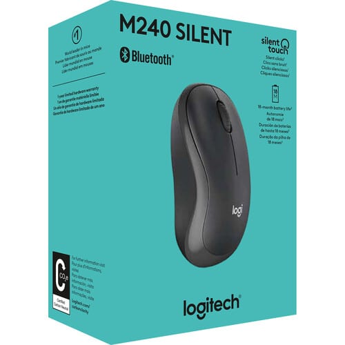 LOGITECH M 240 SILENT BT MOUSE 1595