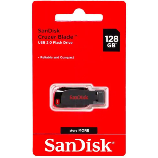 SANDISK CZ50 128 GB USB PEN DRIVE