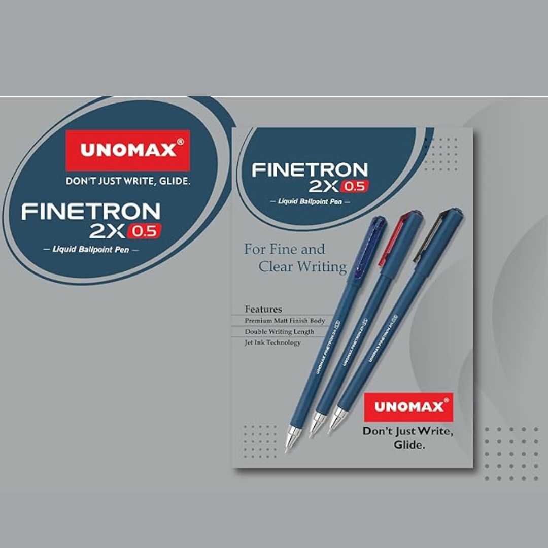 UNOMAX FINETRON 2X 0.5MM BALL PEN