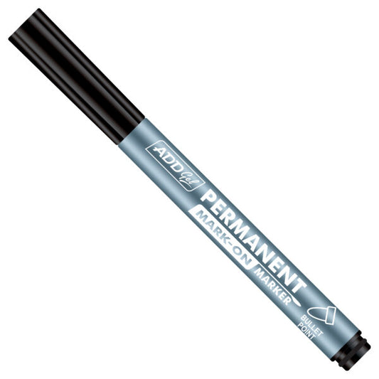 ADDGEL PERMANENT MARK-ON MARKER BLACK