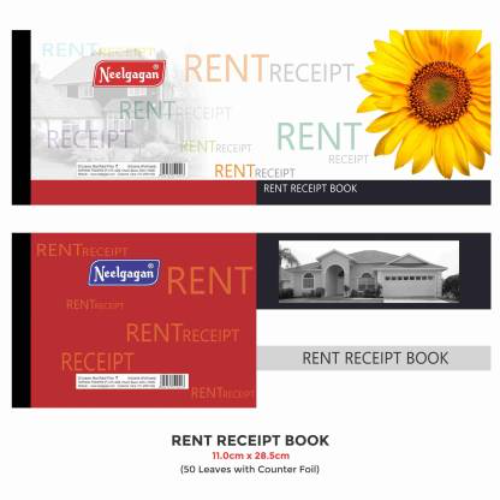 NEELGAGAN RENT RECEIPT BOOK 50 PAGES