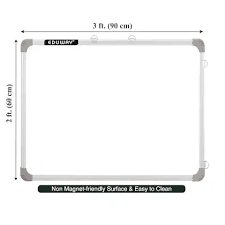 NOTICE/WHITE BOARD MAGNETIC 2 X 3