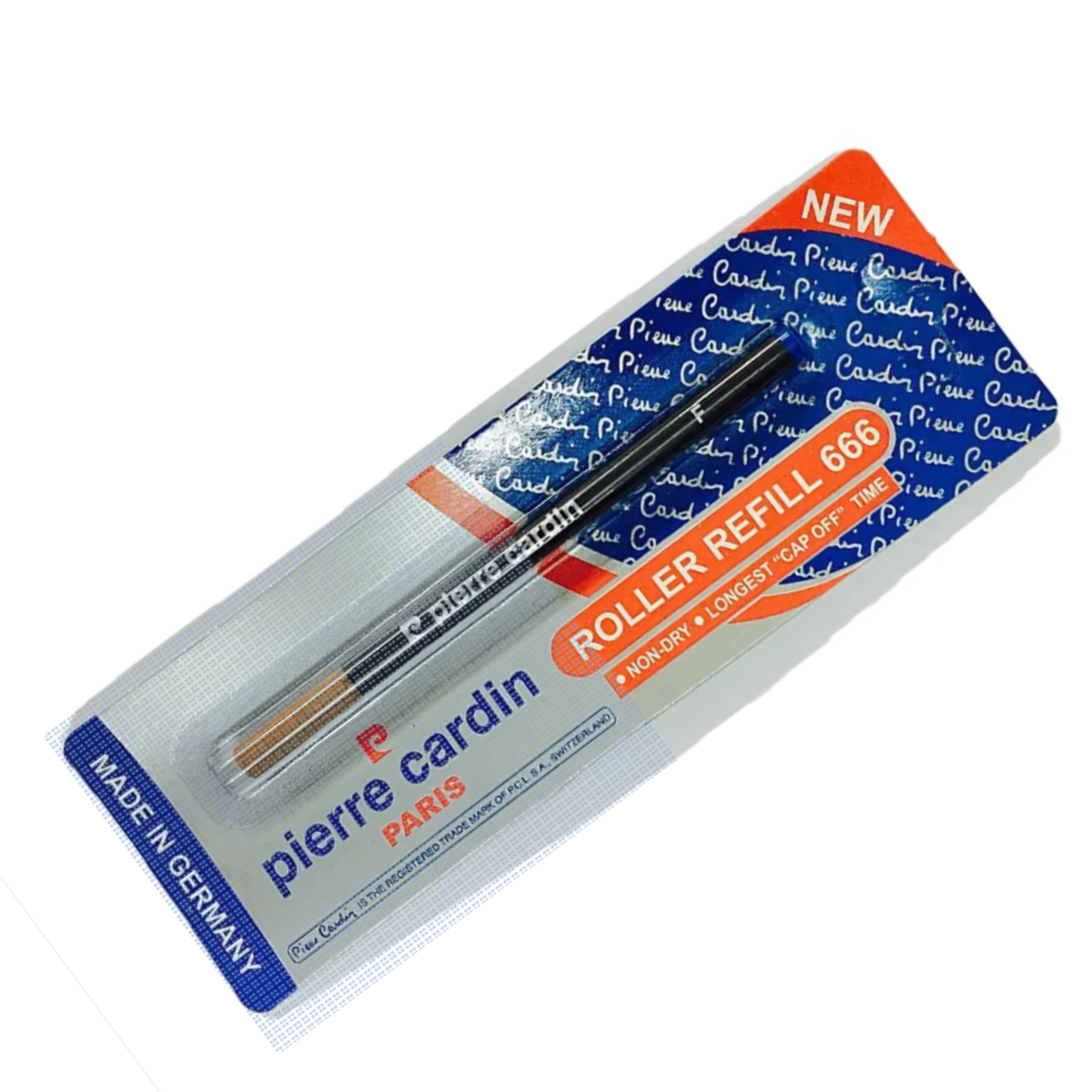PIERRE CARDIN REFILL 666 BLUE ROLLER BALL PEN
