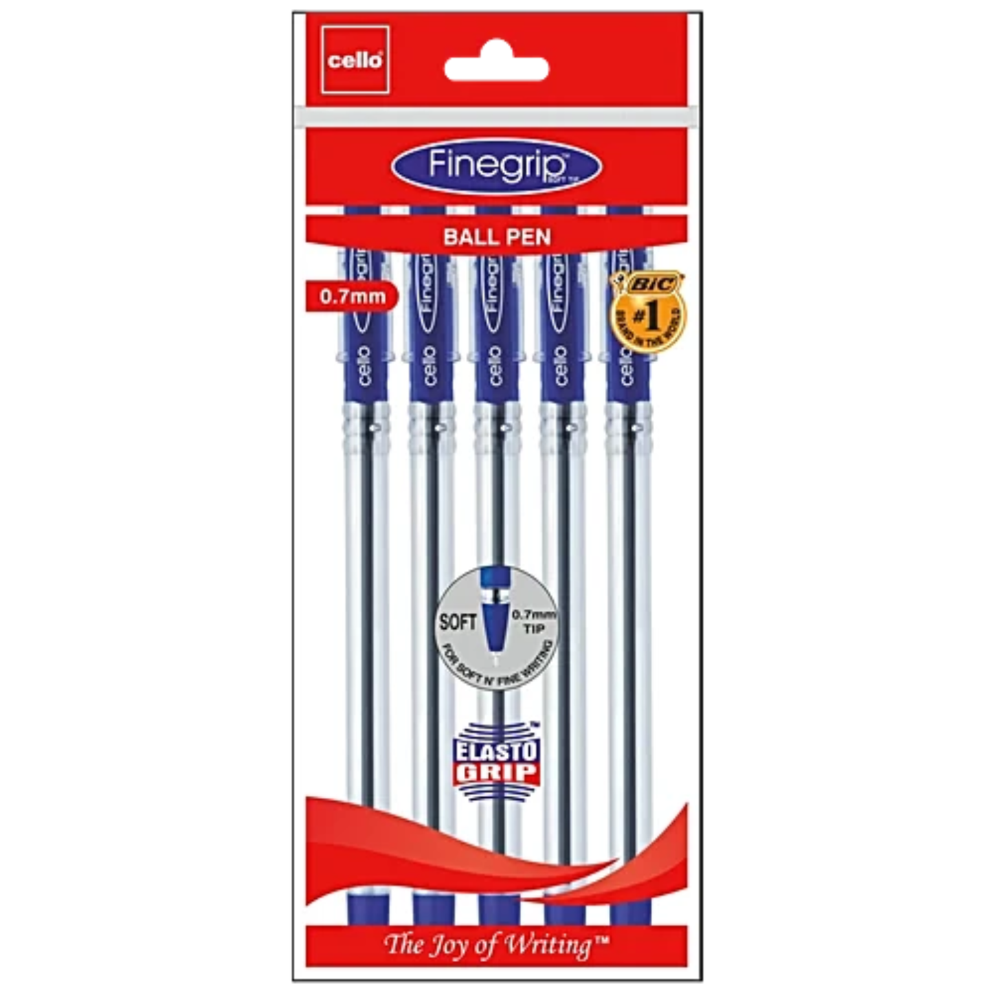 CELLO FINEGRIP BALL PEN PACK OF 5PCS