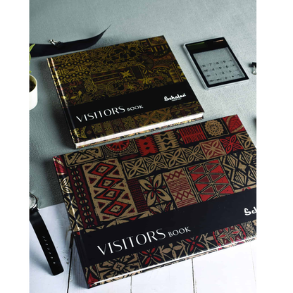 SCHOLAR VB7 SMALL VISITOR BOOK METTALIC